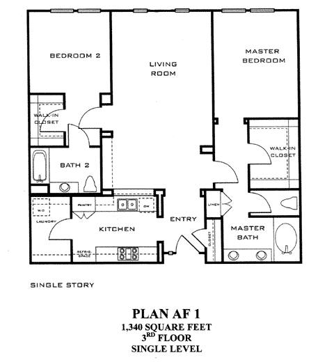 City Walk Floor Plan AF 1