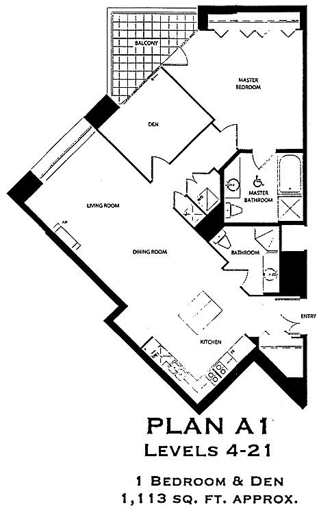 Park Place Floor Plan A1