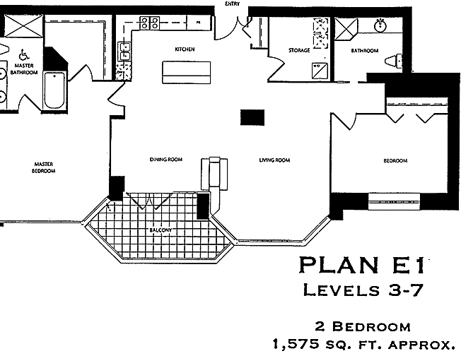 Park Place Floor Plan E1