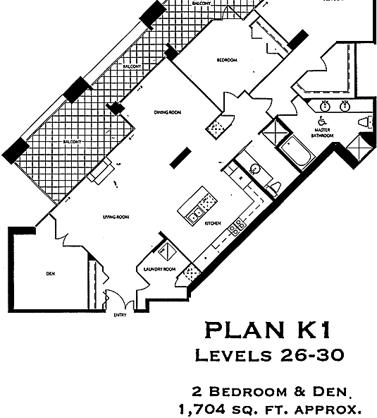 Park Place Floor Plan K1