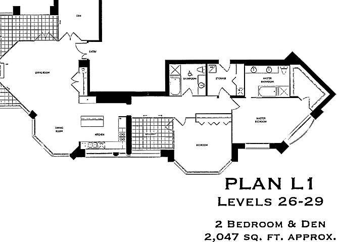 Park Place Floor Plan L1