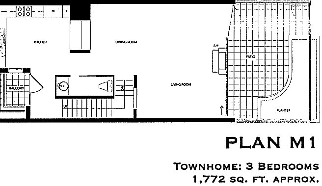 Park Place Floor Plan M1