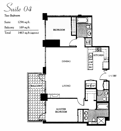 Pinnacle Floor Plan Suite 04