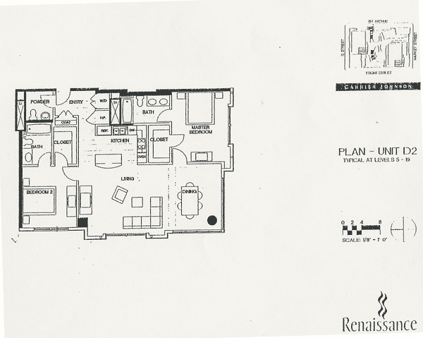 Renaissance Floor Plan Unit D2