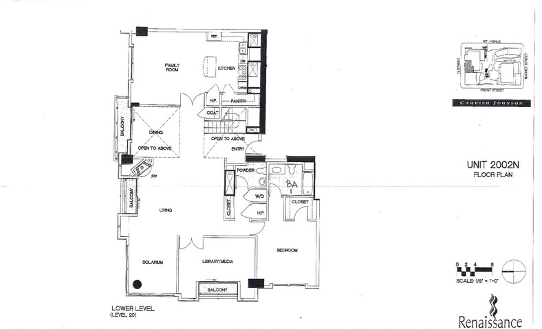 Renaissance Floor Plan Unit 2002