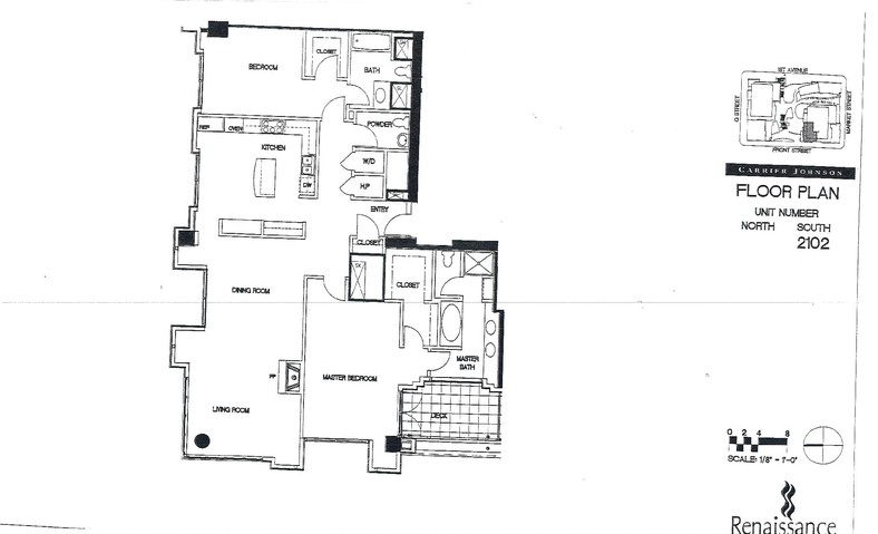 Renaissance Floor Plan Unit 2102