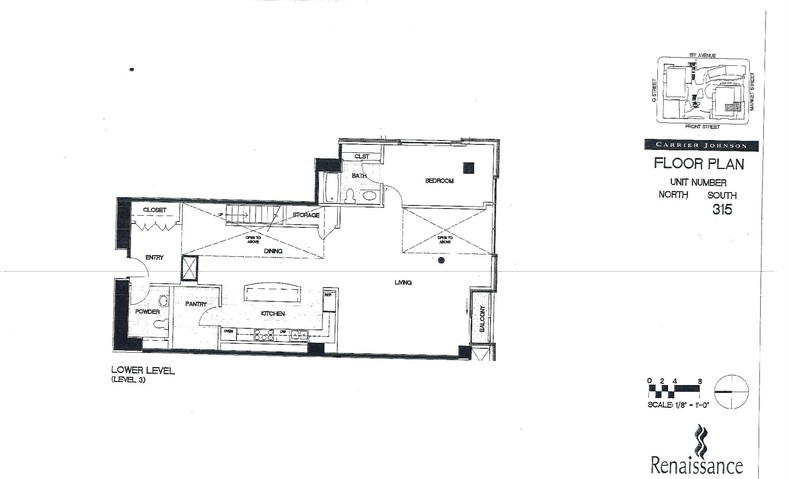 Renaissance Floor Plan Unit 315