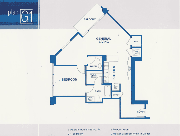 Cortez Blu Floor Plan G1