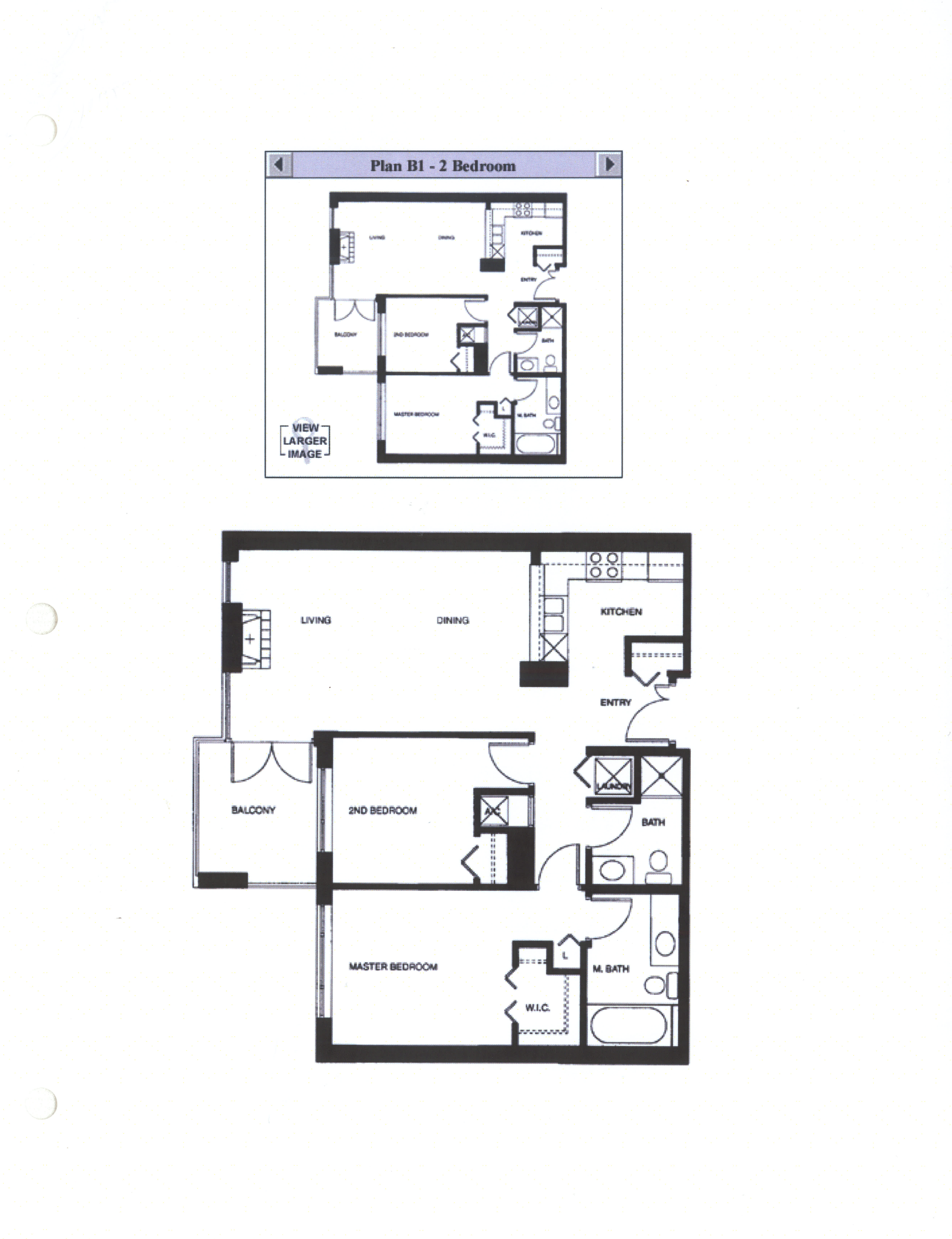 Discovery Floor Plan B1 – 2 Bedroom