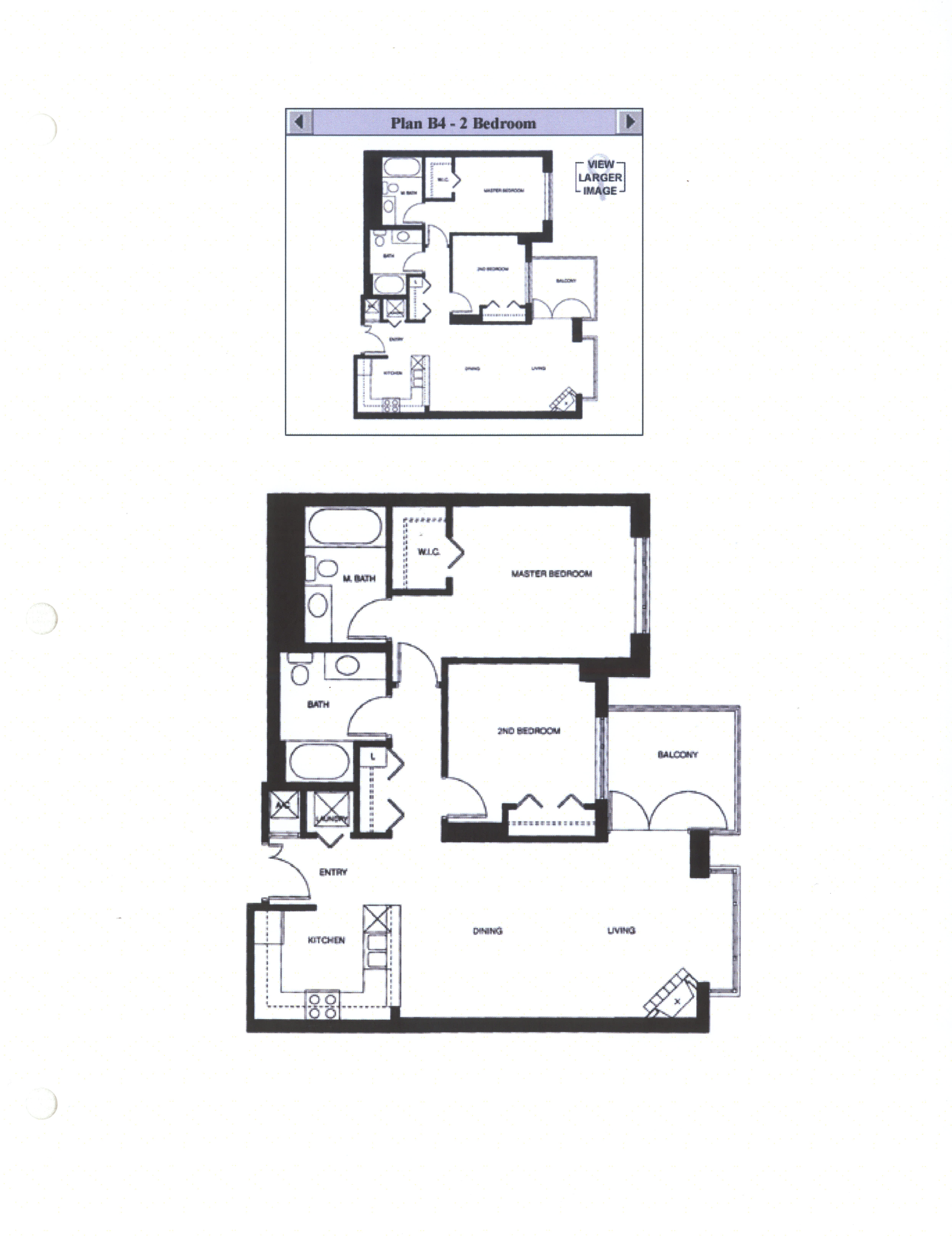 Discovery Floor Plan B4 – 2 Bedroom